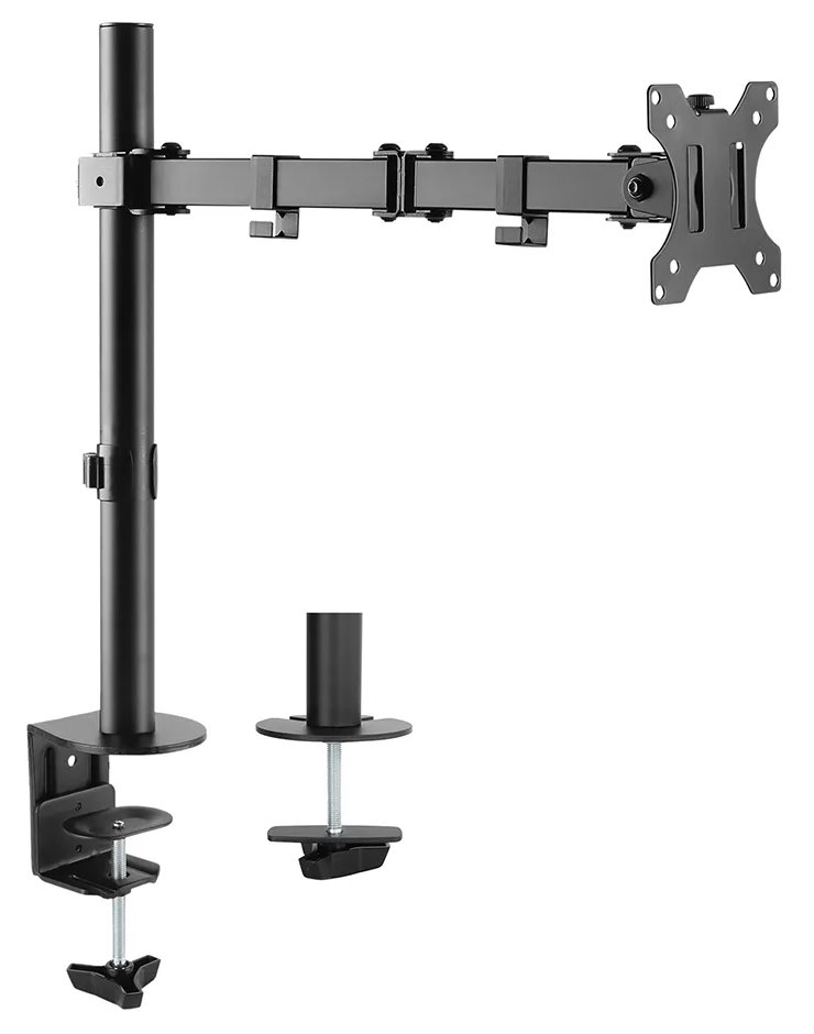 Neomounts FPMA-D550BLACK/Držák displeje/na stůl/10-32"/svorka/VESA 100X100/nosn. 8kg/1 displej/černý