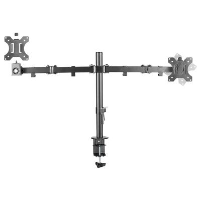 Neomounts FPMA-D550DBLACK/Držák displeje/na stůl/10-32"/svorka/VESA 100X100/nosn. 2x 8kg/2 displeje/černý