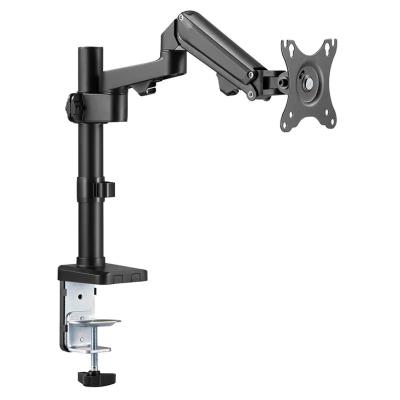 Neomounts DS70-750BL1/Držák displeje/tyč na stůl/17-27"/svorka/VESA 100X100/nosn. 7kg/plynový píst/1 displej/černý