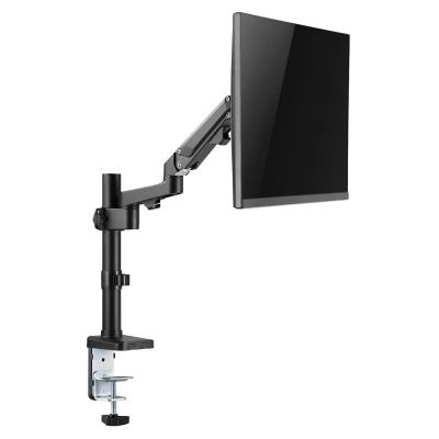 Neomounts DS70-750BL1/Držák displeje/tyč na stůl/17-27"/svorka/VESA 100X100/nosn. 7kg/plynový píst/1 displej/černý