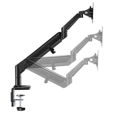 Neomounts DS70-810BL1/Držák displeje/na stůl/17-32"/svorka/VESA 100X100/nosn. 9kg/plyn. píst/ultra tenký/1 disp/černý