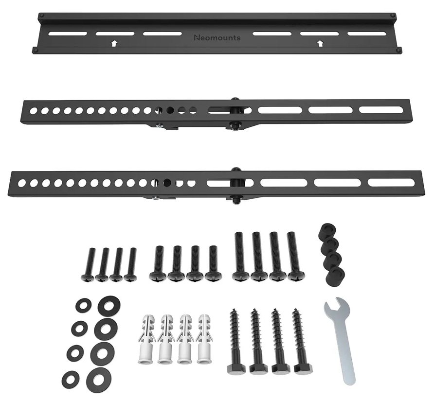 Neomounts  WL30-350BL14/Držák displeje/na stěnu/32-65"/fixní/zamykatelný/VESA 400X400/nosn. 60kg/černý