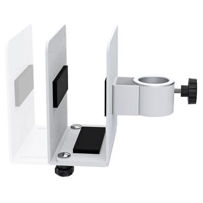 Neomounts THINCLIENT-10/Držák na mini PC/na držák displeje/VESA 100x100 /nosn. 10 kg/nastavení šírky 9-20 cm/bílý