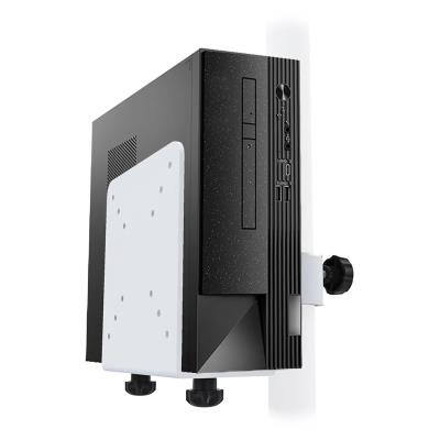 Neomounts THINCLIENT-10/Držák na mini PC/na držák displeje/VESA 100x100 /nosn. 10 kg/nastavení šírky 9-20 cm/bílý
