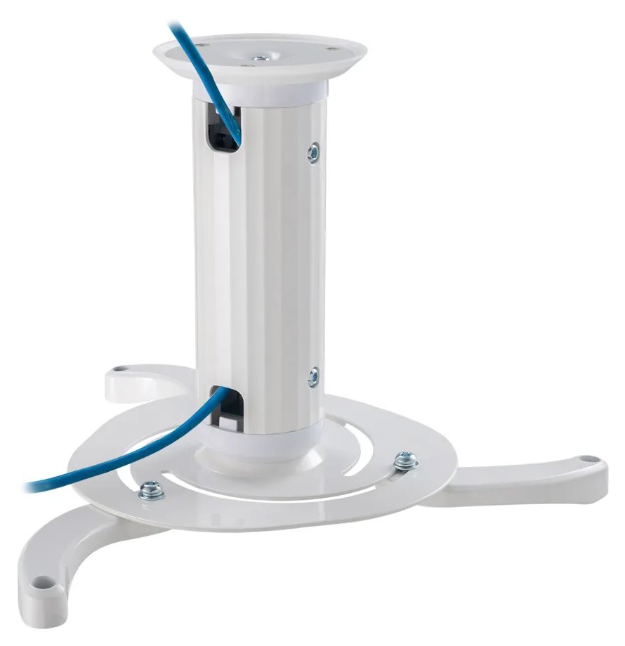Neomounts BEAMER-C80WHITE/Držák projektoru/na strop/nosn. 15kg/výška 13/20 cm/bílý
