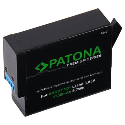 PATONA nabíječka pro digitální kameru Dual GoPro Hero 9/Hero 10/Hero 11/Hero 12/ 2x baterie 1730mAh