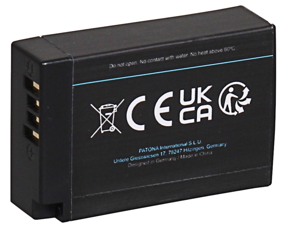 PATONA baterie pro foto Canon LP-E17 1000mAh Li-Ion Platinum USB-C nabíjení