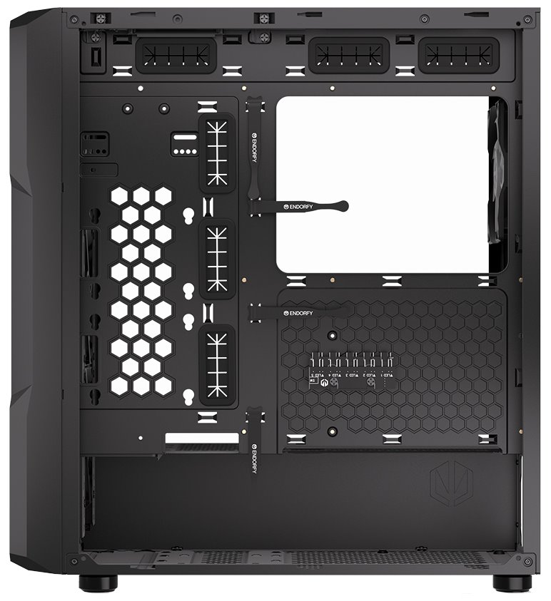 Endorfy skříň Regnum 400 ARGB / ATX / 4x120mm ARGB / 2xUSB / prosklená bočnice / černá