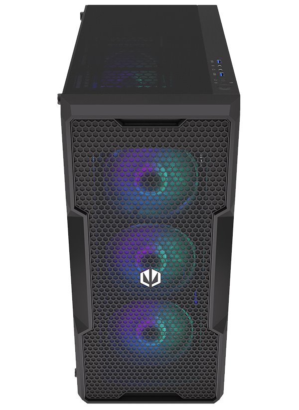 Endorfy skříň Regnum 400 ARGB / ATX / 4x120mm ARGB / 2xUSB / prosklená bočnice / černá