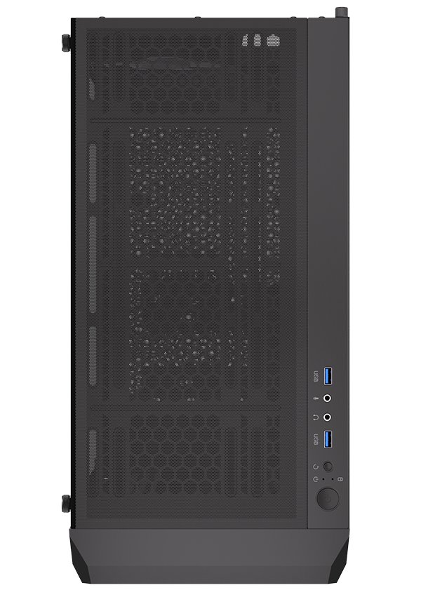 Endorfy skříň Regnum 400 ARGB / ATX / 4x120mm ARGB / 2xUSB / prosklená bočnice / černá