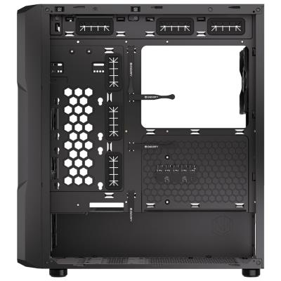 Endorfy skříň Regnum 400 Air / ATX / 4x120mm / 2xUSB / prosklená bočnice / černá