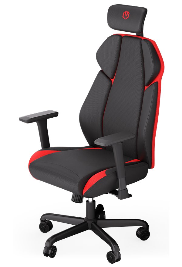 Endorfy herní židle Meta RD / textilní / červená