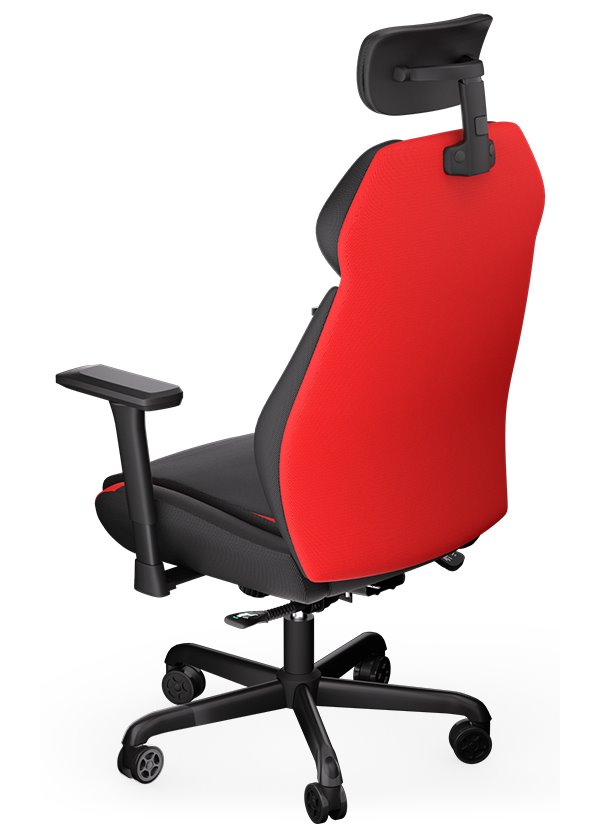 Endorfy herní židle Meta RD / textilní / červená