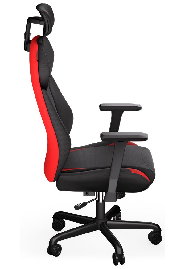 Endorfy herní židle Meta RD / textilní / červená
