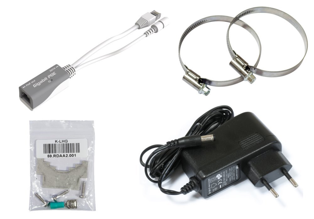 MikroTik RouterBOARD LHG XL 5 ac - outdoor klient, anténa 27 dBi, 7°, 802.11a/n/ac, L3 (5GHz), sada 4ks