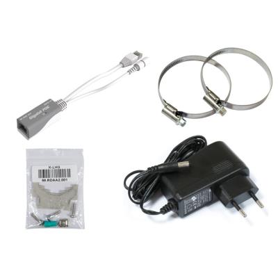 MikroTik RouterBOARD LHG XL 5 ac - outdoor klient, anténa 27 dBi, 7°, 802.11a/n/ac, L3 (5GHz), sada 4ks