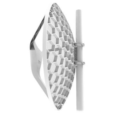 MikroTik RouterBOARD LHG XL 5 ac - outdoor klient, anténa 27 dBi, 7°, 802.11a/n/ac, L3 (5GHz), sada 4ks