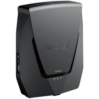 Synology WRX560 Router WiFi 6, IEEE 802.11a/b/g/n/ac/ax (2,4 GHz / 5 GHz)