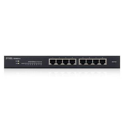 Zyxel GS1900-8 v2, 8 port GbE L2 smart switch, desktop, fanless