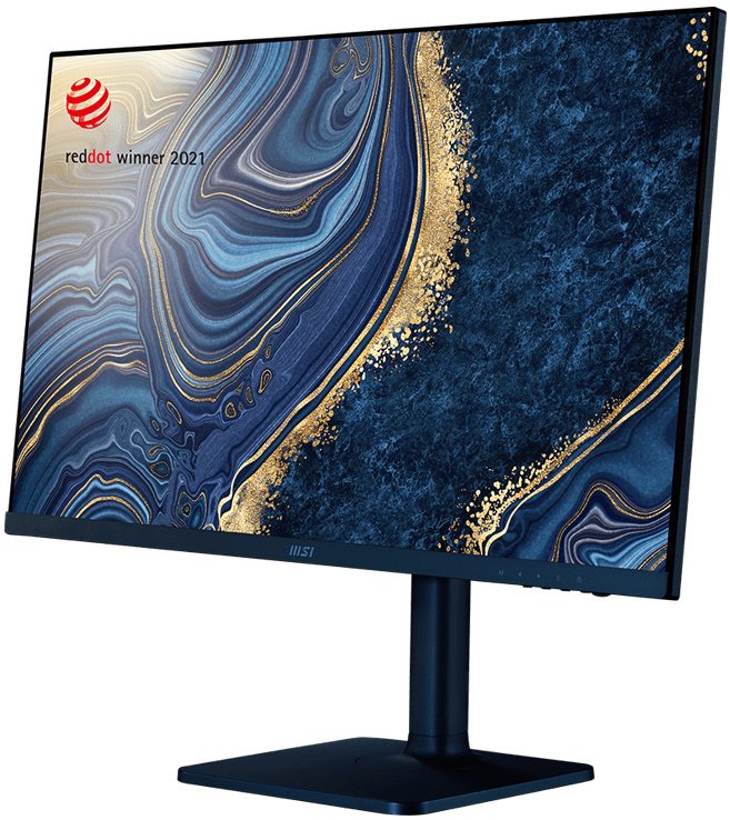 MSI Modern MD272QP Ultramarine/ 27"/ 2560x1440/ IPS/ 4ms/ 300cd/m2/ 1000:1/ HDMI/ DP/ USB/ USB-C/ modrý