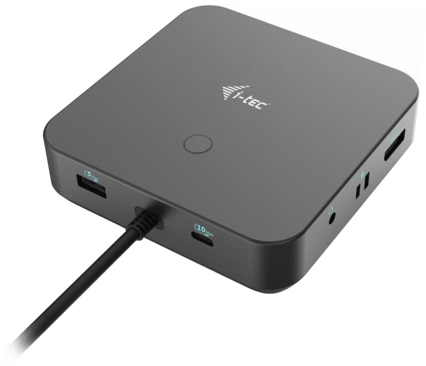 i-tec dokovací stanice/ 2x USB-C/ 2x USB 2.0/ 3x USB 3.0/ HDMI/ 2x DP/ LAN/ Power Delivery 100 W