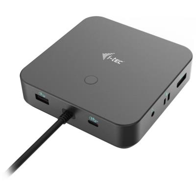 i-tec dokovací stanice/ 2x USB-C/ 2x USB 2.0/ 3x USB 3.0/ HDMI/ 2x DP/ LAN/ Power Delivery 100 W