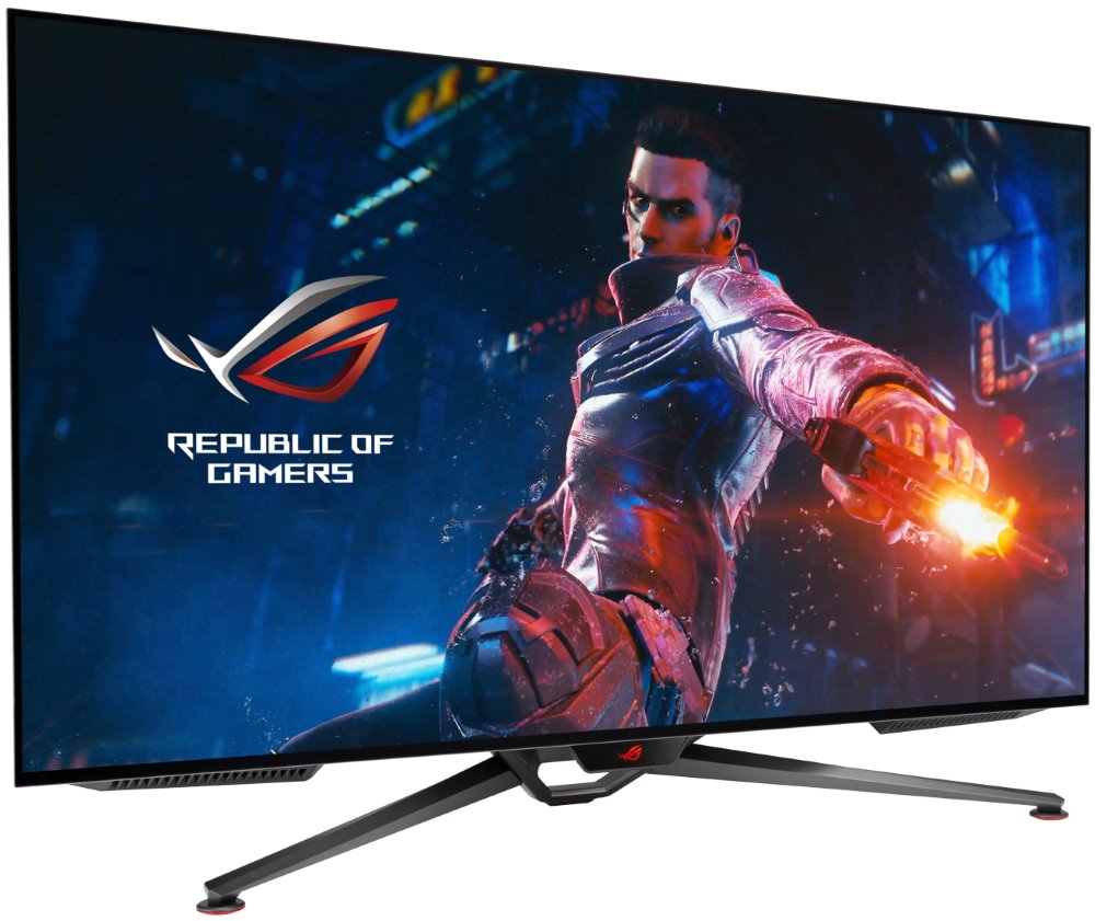 ASUS 42" WLED PG42UQ/ 3840x2160/ OLED/ 16:9/ 0,1ms/ 450cd/m2/ DP/ HDMI/ USB/ SPDIF/ VESA/ černý