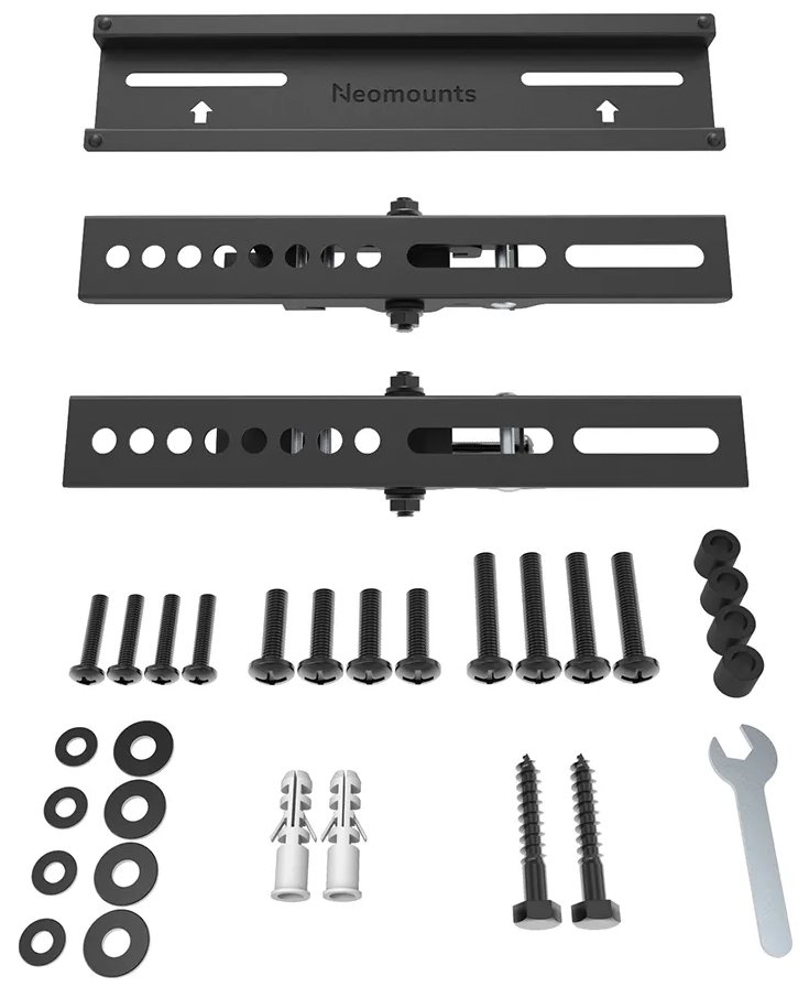 Neomounts  WL35-350BL12/Držák displeje/na stěnu/24-55"/sklopný/zamykatelný/VESA 200X200/nosn. 25kg/černý