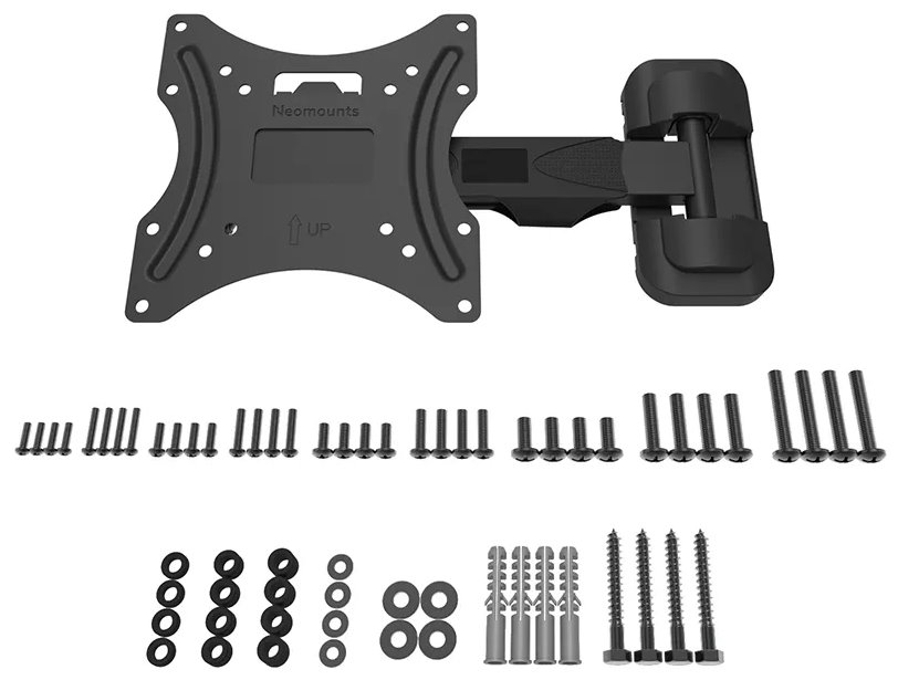 Neomounts  WL40-540BL12/Držák displeje/na stěnu/32-55"/2 čepy/VESA 200X200/nosn. 35kg/černý