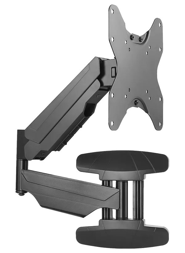 Neomounts  WL70-550BL12/Držák displeje/na stěnu/32-42"/sklopný/rotace/plynový píst/3 čepy/VESA 200X200/nosn. 30kg/černý