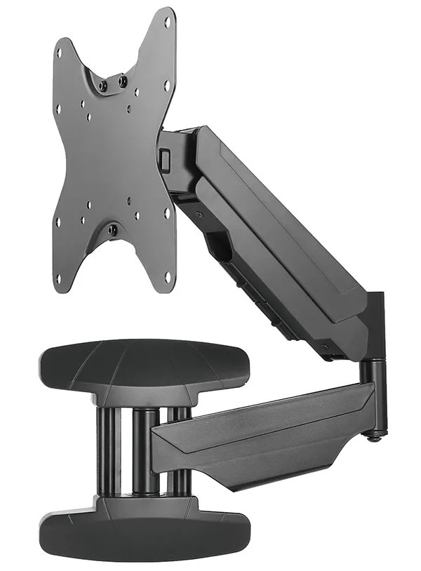 Neomounts  WL70-550BL12/Držák displeje/na stěnu/32-42"/sklopný/rotace/plynový píst/3 čepy/VESA 200X200/nosn. 30kg/černý