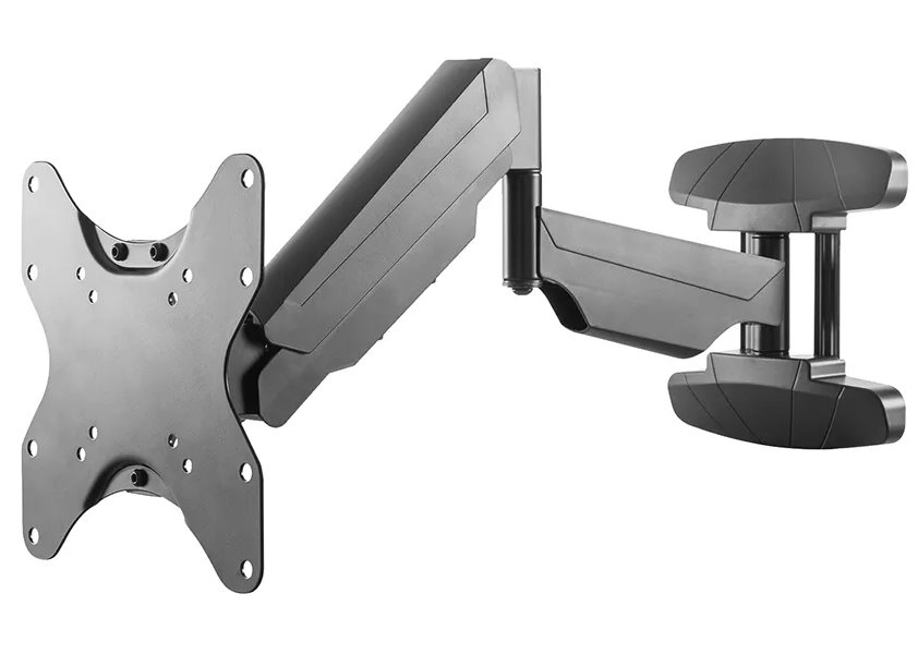 Neomounts  WL70-550BL12/Držák displeje/na stěnu/32-42"/sklopný/rotace/plynový píst/3 čepy/VESA 200X200/nosn. 30kg/černý