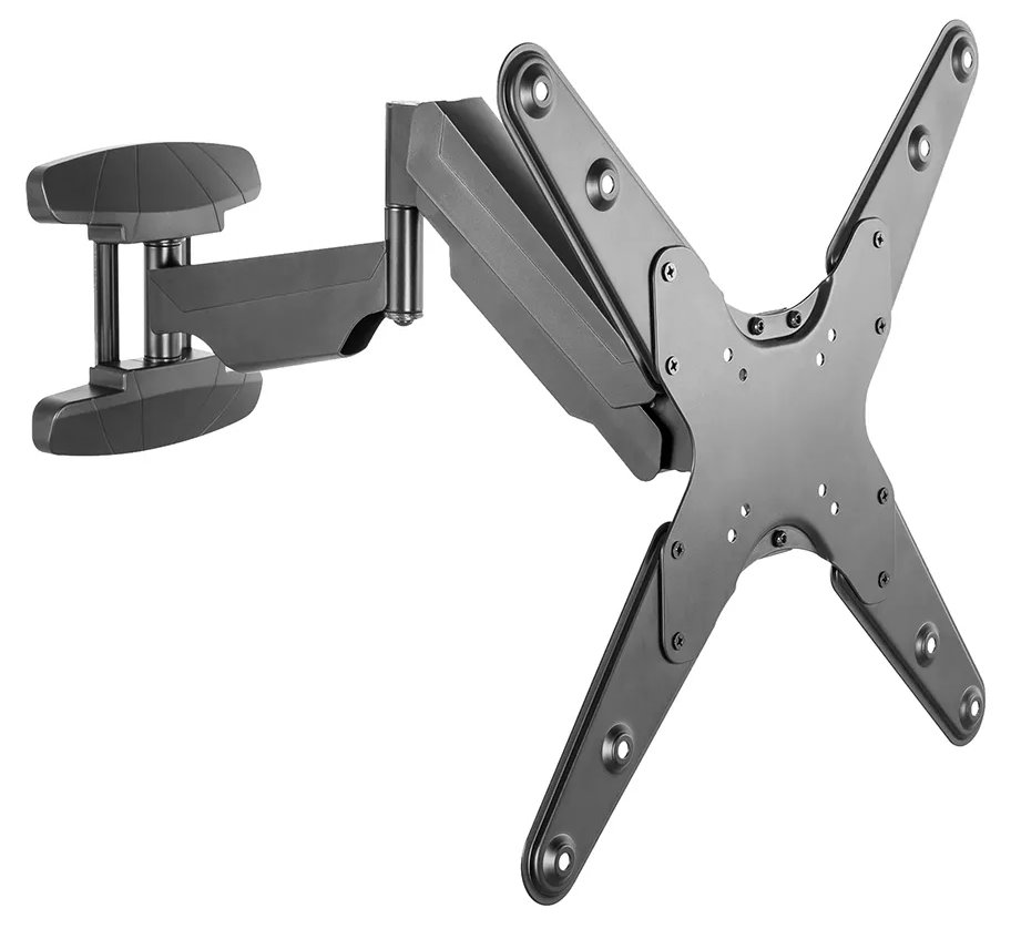 Neomounts  WL70-550BL14/Držák displeje/na stěnu/32-55"/sklopný/rotace/plynový píst/3 čepy/VESA 400X400/nosn. 30kg/černý