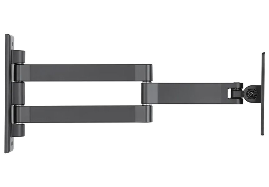 Neomounts FPMA-W830BLACK/Držák displeje/na stěnu/10-27"/sklopný/3 čepy/VESA 100X100/nosn. 12kg/černý