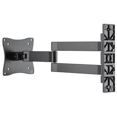 Neomounts FPMA-W830BLACK/Držák displeje/na stěnu/10-27"/sklopný/3 čepy/VESA 100X100/nosn. 12kg/černý