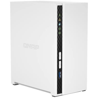 QNAP TS-233   2x SATA/ 2GBRAM/ 1x GbE/ 2x USB2.0/ 1x USB3.0
