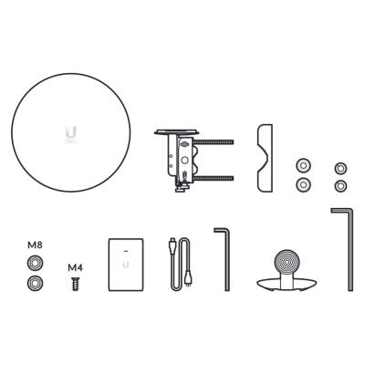 Ubiquiti Wave Long Range - 60GHz PtP/PtMP klient, 46 dBi, 5GHz záloha, propustnost 2 Gbps