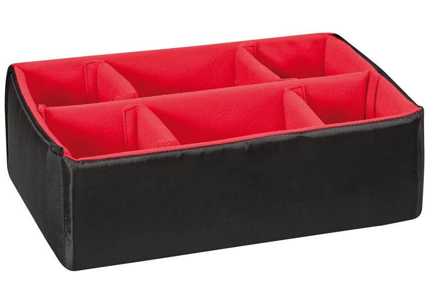 Doerr odolný vodotěsný kufr Explorer 3818 Black PH (38x27x18 cm, Foto L přihrádky, 3,6kg)