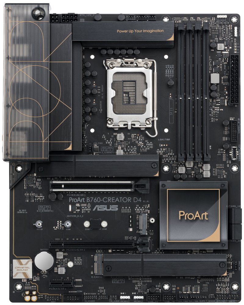 ASUS PROART B760-CREATOR D4 / Intel B760 / LGA1700 /