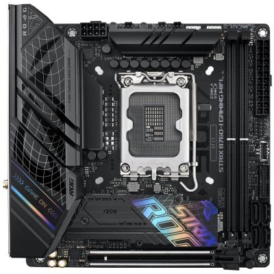 ASUS ROG STRIX B760-I GAMING WIFI / Intel B760 / LGA1700 / 2x DDR5 / 2x M.2 / DP / HDMI / 1x USB-C / WIFI / mini-ITX