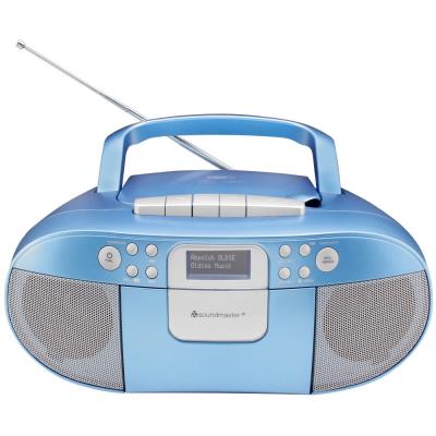 Soundmaster SCD7800BL/ DAB+/ FM/ Kazeta/ CD/ MP3/ LCD/ RDS/ USB/ AUX IN/ Modrý