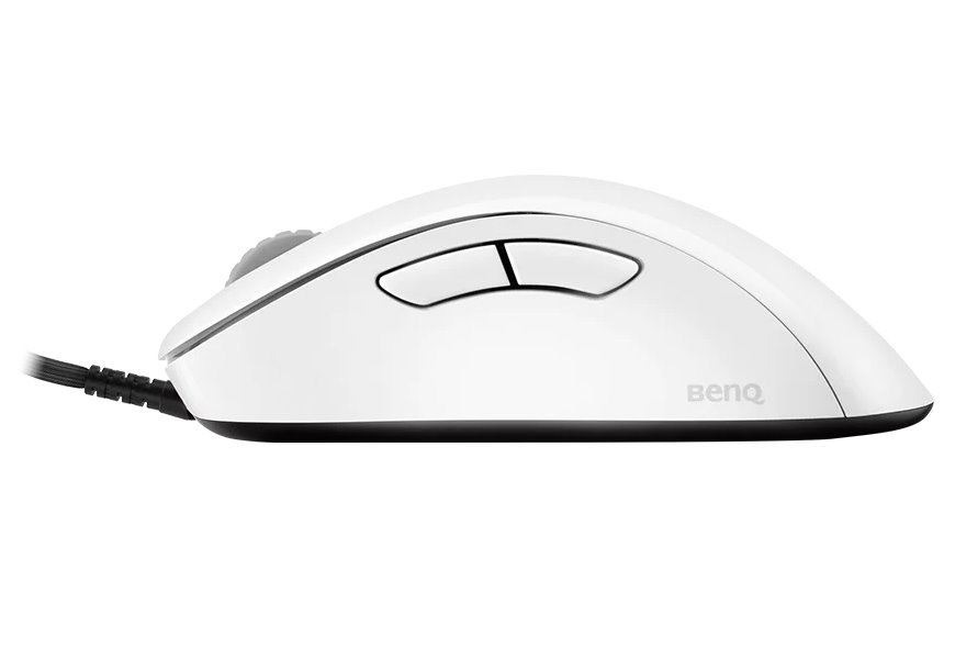 ROZBALENÉ - ZOWIE by BenQ herní myš EC2-SEWH WHITE/ drátová/ 3200 dpi/ USB/ bílá/ 5 tlačítek/ pro praváky/ malá velikost