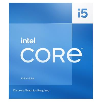 INTEL Core i5-13400F / Raptor Lake / LGA1700 / max. 4,6GHz / 10C/16T / 20MB / 65W TDP / bez VGA / BOX