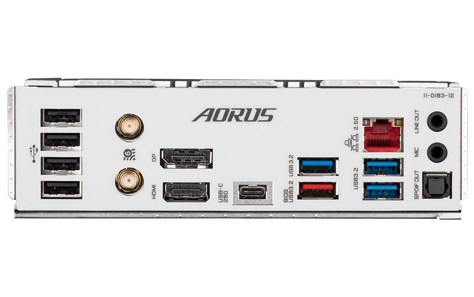 GIGABYTE B760M AORUS ELITE AX / Intel B760 / LGA1700 / 4x DDR5  / 2x M.2 / DP / HDMI / USB-C / WiFi / mATX