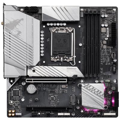 GIGABYTE B760M AORUS ELITE AX / Intel B760 / LGA1700 / 4x DDR5  / 2x M.2 / DP / HDMI / USB-C / WiFi / mATX