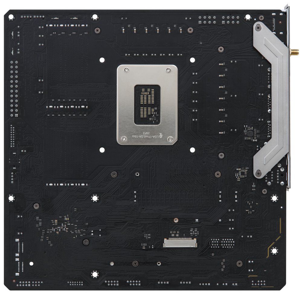 ASRock B760M STEEL LEGEND WIFI / Intel B760 / LGA1700 / 4x DDR5 / 3x M.2 / HDMI / DP / USB-C / WiFi / mATX