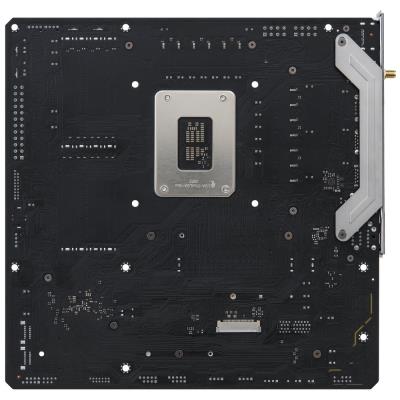 ASRock B760M STEEL LEGEND WIFI / Intel B760 / LGA1700 / 4x DDR5 / 3x M.2 / HDMI / DP / USB-C / WiFi / mATX