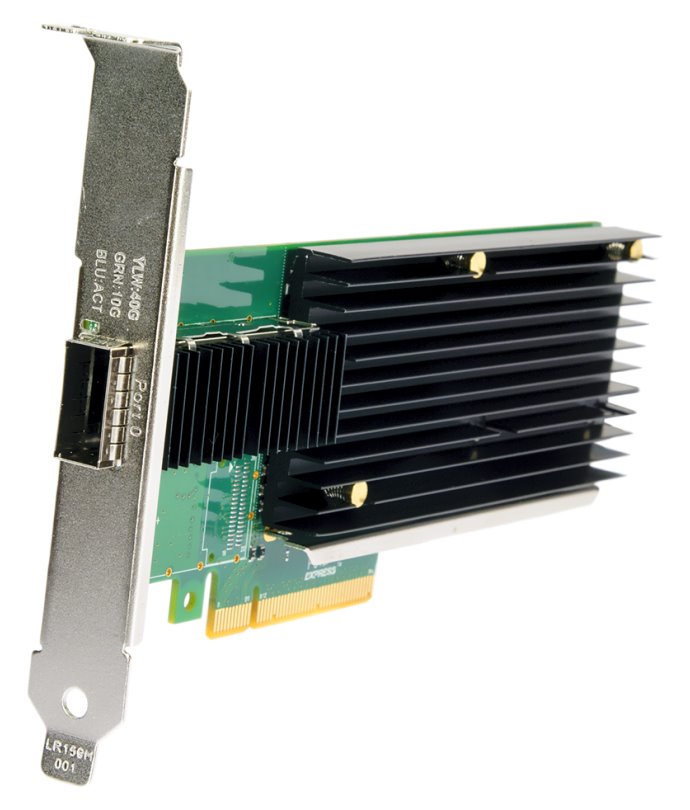 XtendLan PCI-E síťová karta, 1x 40Gbps QSFP+, Intel X710, PCI-E x8