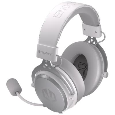 Endorfy headset VIRO OWH / drátový / s odnímatelným mikrofonem / 3,5mm jack / bílý