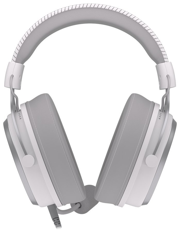 Endorfy headset VIRO Plus USB OWH / drátový / s odnímatelným mikrofonem / USB / bílý